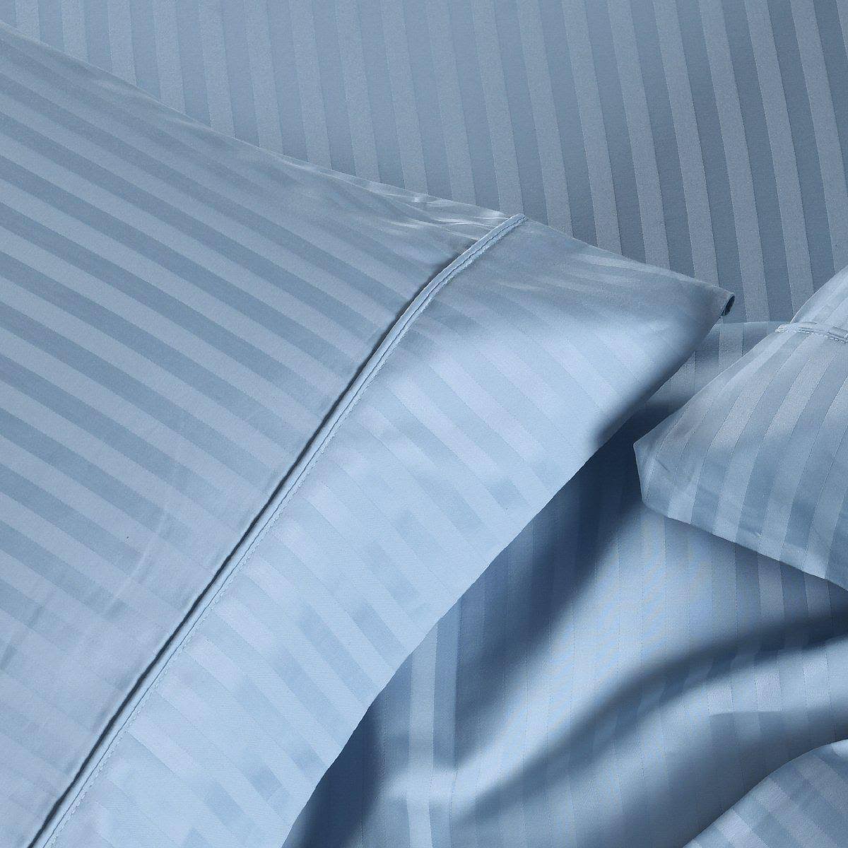 King Damask Bed Sheets A295241