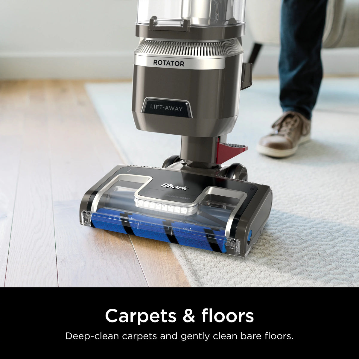 Upright Vacuum with Self-Cleaning Brushroll J34259