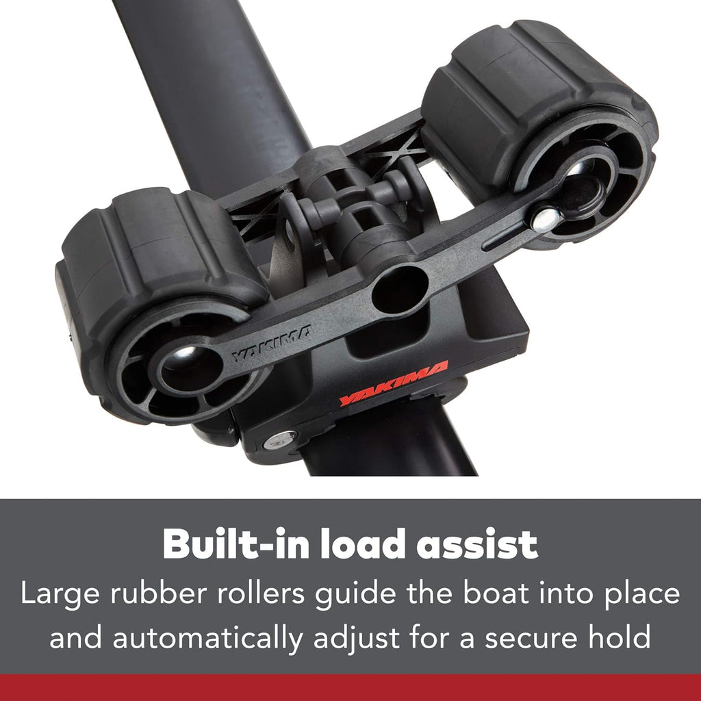 HandRoll Rooftop Mounted Kayak Rack, One Set of Mounts N4277