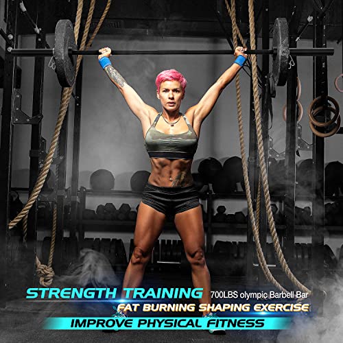 7-Foot Solid Iron Weighted Barbell F985