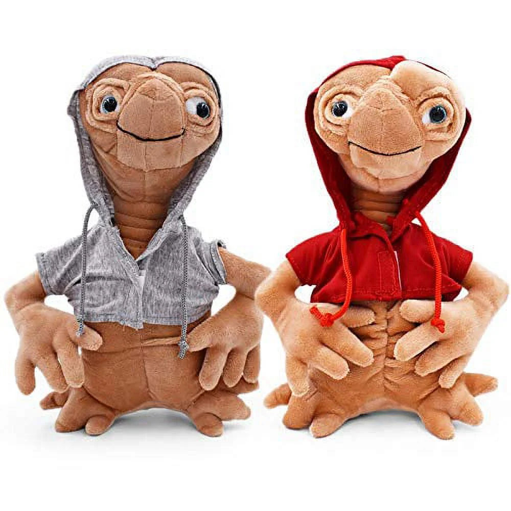 10" Cotton Stuffed ET Alien Plush Doll Toy R663704
