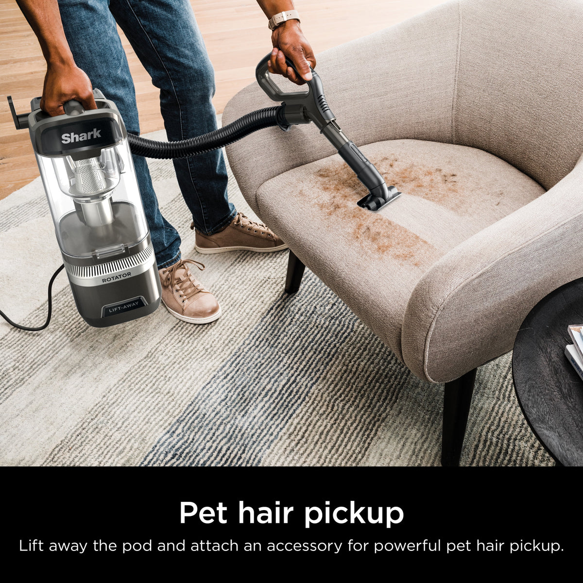Upright Vacuum with Self-Cleaning Brushroll J34259