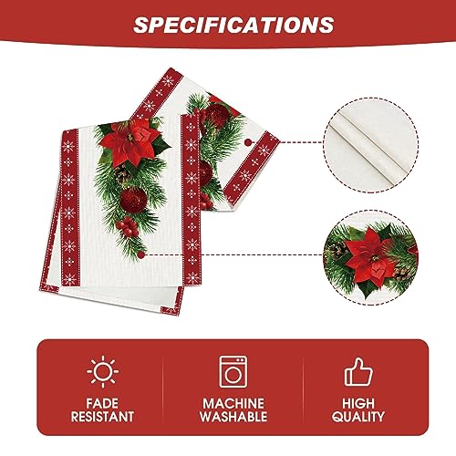Red Christmas Table Runner 13 x 60 Inch G6617