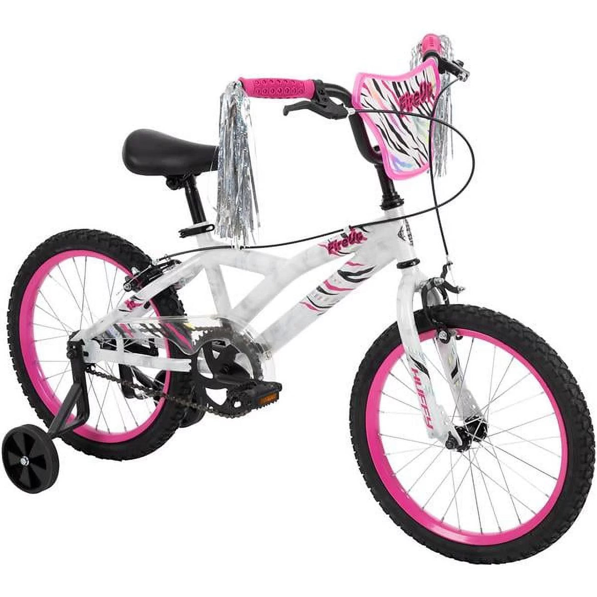 18 in. White Bike Z136447