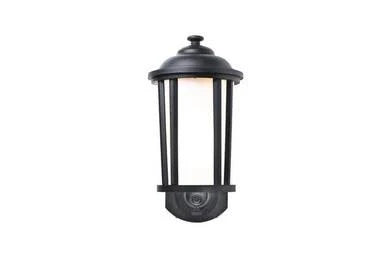 Black Smart Security Light with HD Security Camera U155