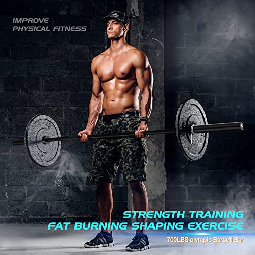 7-Foot Solid Iron Weighted Barbell F985