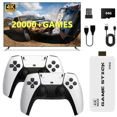 Retro Gaming Console with 20,000 Games and 2 Wireless Controllers C72730