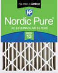 20x20x4 Pleated Air Filters MERV 13 Carbon 1 Pack T932353