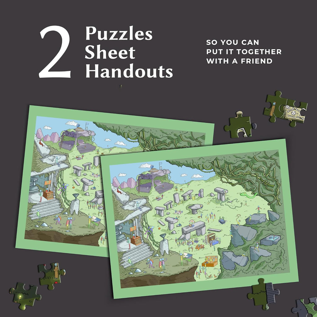 1000 Pieces Jigsaw Puzzle 26.625 x 19.25 in U73247