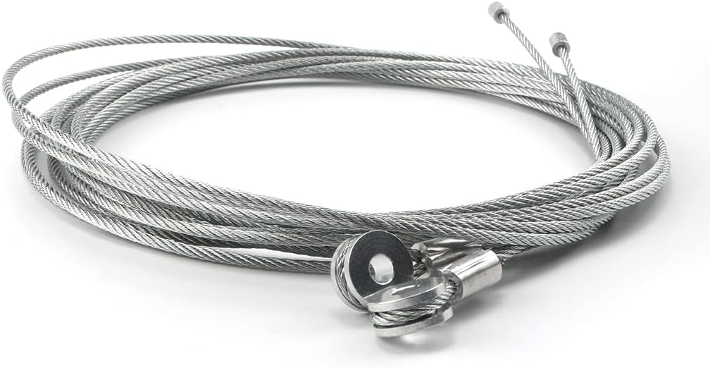150 Replacement Cable Wire for Cargo Trailer Ramp Door Spring 12.5' G311