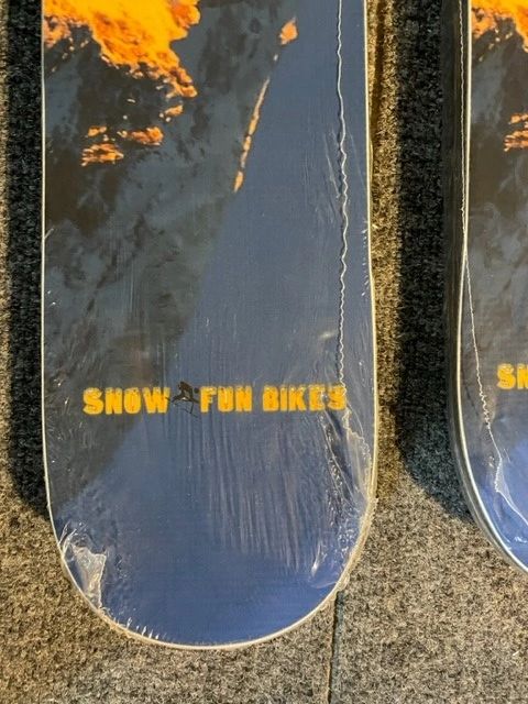 Snow Fun Bike Ski Boards/Powder Skis N943174