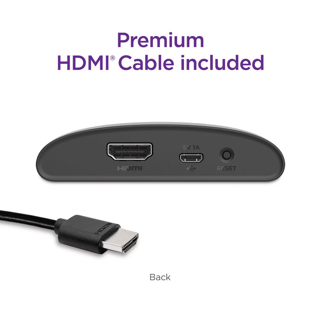 (2 pack) Roku Express 4K+ Streaming Player 4K/HD/HDR with Premium HDMI Cable Voice Remote K61769