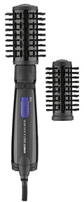 Black Hot Air Brush with 2 Inch and 1.5 Inch Brushes O156459