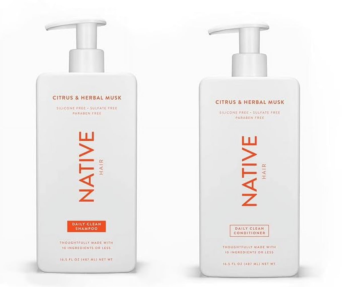 Citrus & Herbal Musk Shampoo and Conditioner Set K610283