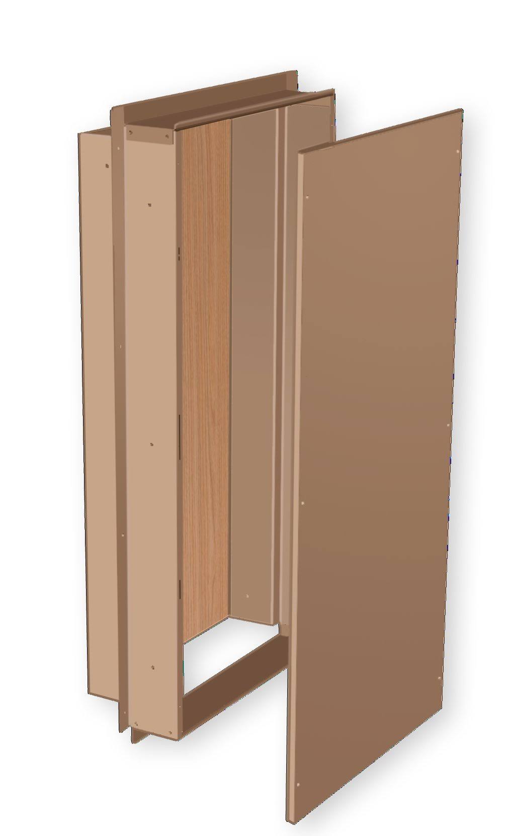 Semi-Recessed Enclosure Z624