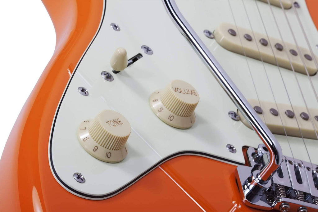 Atomic Orange Left-Handed Guitar N550785