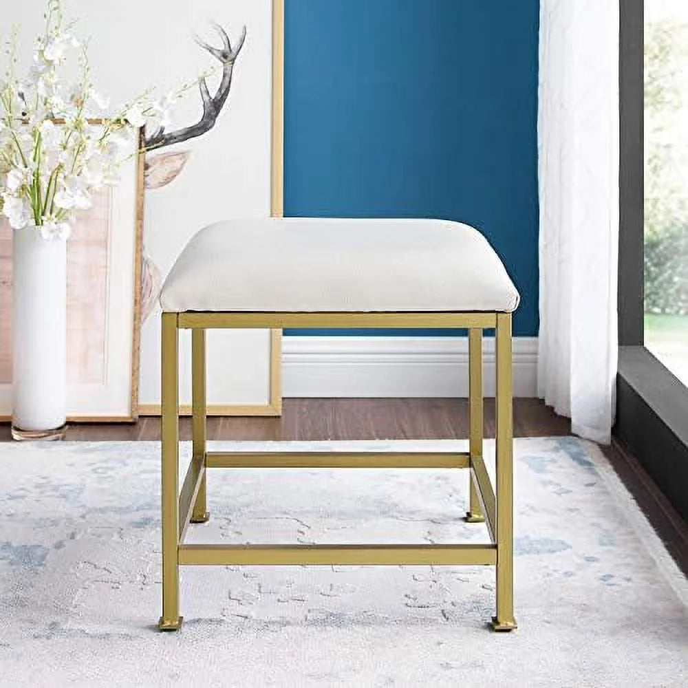 Gold Vanity Stool L307