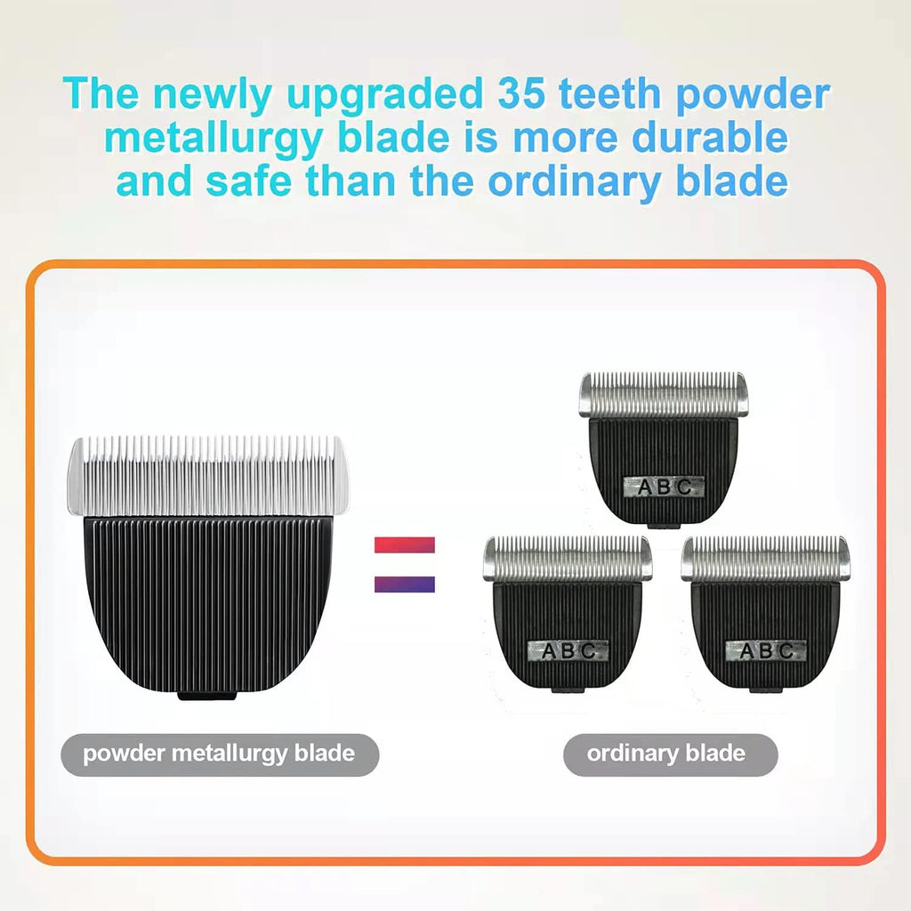 Dog Clippers Plug-in Grooming Kit 12V Heavy Duty Pet Hair Trimmer Set N65700