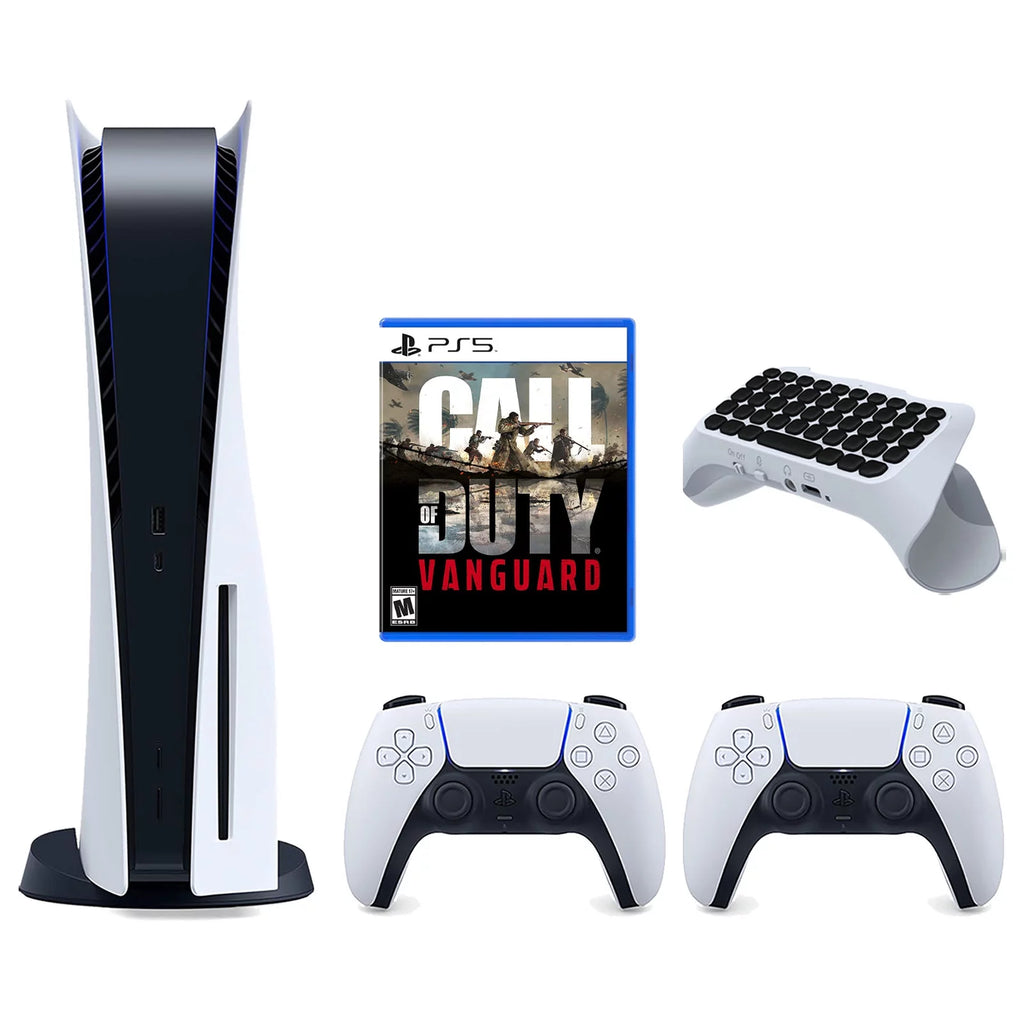 Playstation 5 Disc Version Console with White Controller V6622