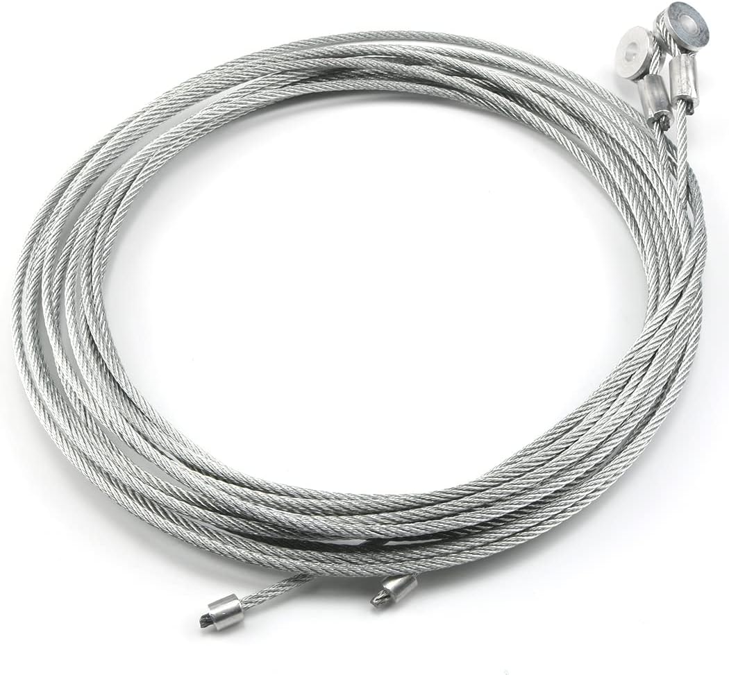 150 Replacement Cable Wire for Cargo Trailer Ramp Door Spring 12.5' G311