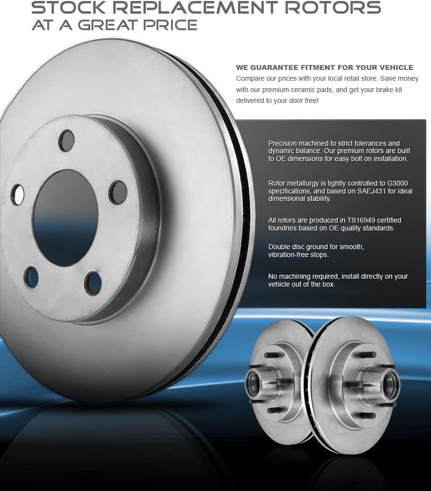 350 mm Brake Rotors Set L34766