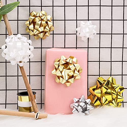 40 Pcs Assorted Size Gift Bows T2754