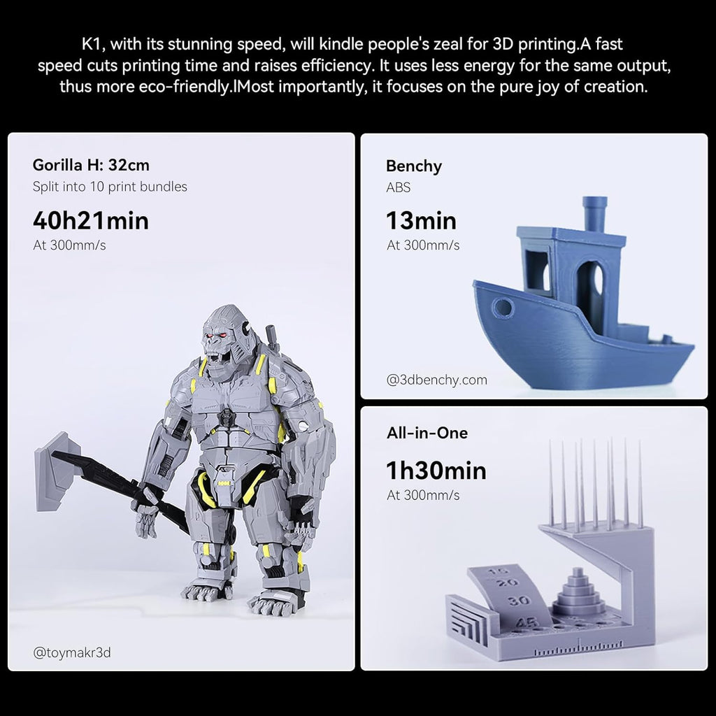 3D Printer Bundle with AI Camera E80101