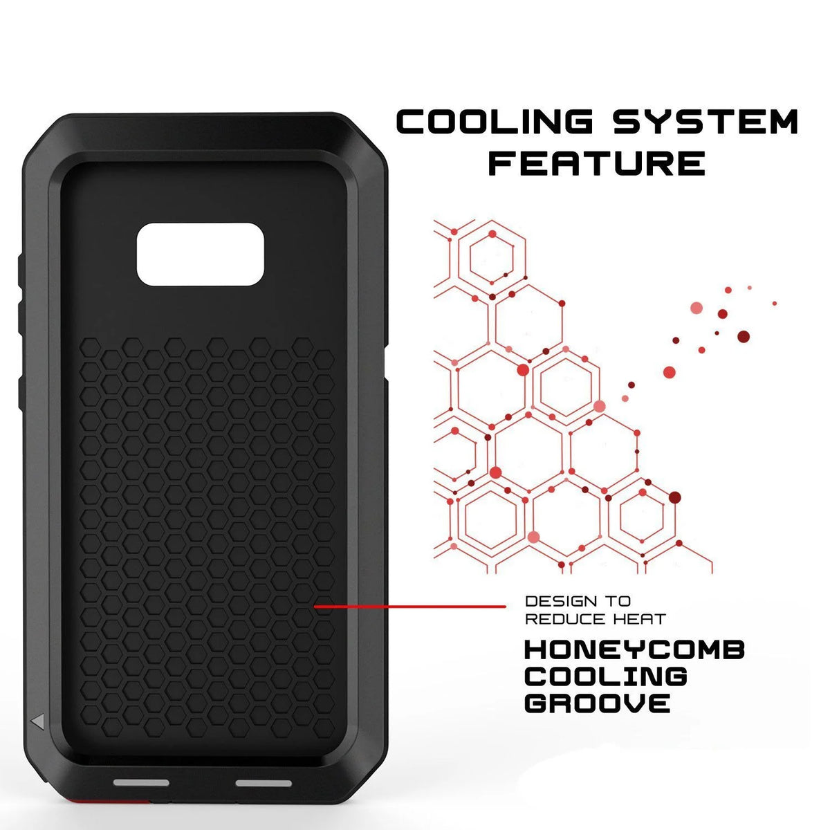 Red Heavy Duty Shockproof Samsung Galaxy S20 Case G770