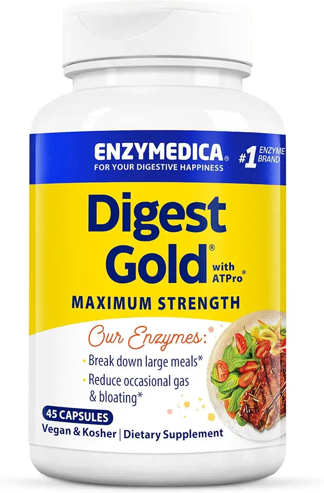 Maximum Strength Enzyme Formula 45 Capsules S88064