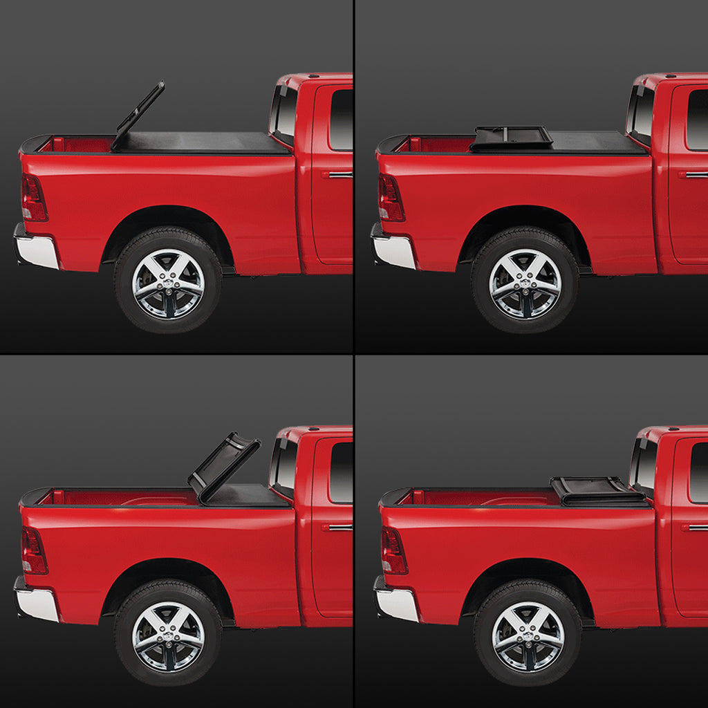 Adjustable Tri-Fold Soft Top Tonneau Cover K730032