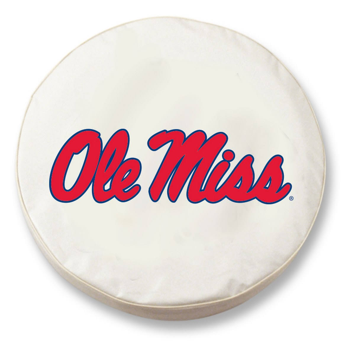 White Vinyl Fitted Spare Car Tire Cover D45877