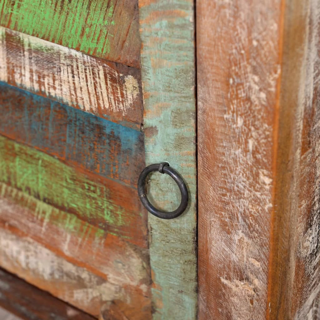 End Table with 1 Drawer 1 Door Reclaimed Wood G42719