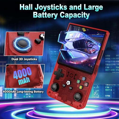 4.0 inch IPS Screen Handheld Retro Game Console (Transparent Gray) T85352