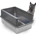 Stainless Steel XL Litter Box A264555