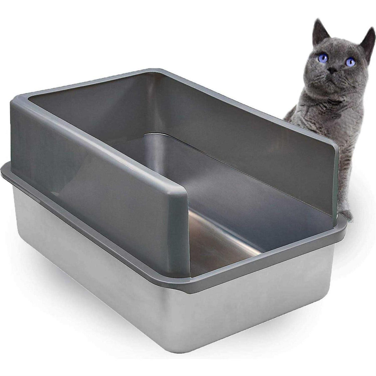Stainless Steel XL Litter Box A264555