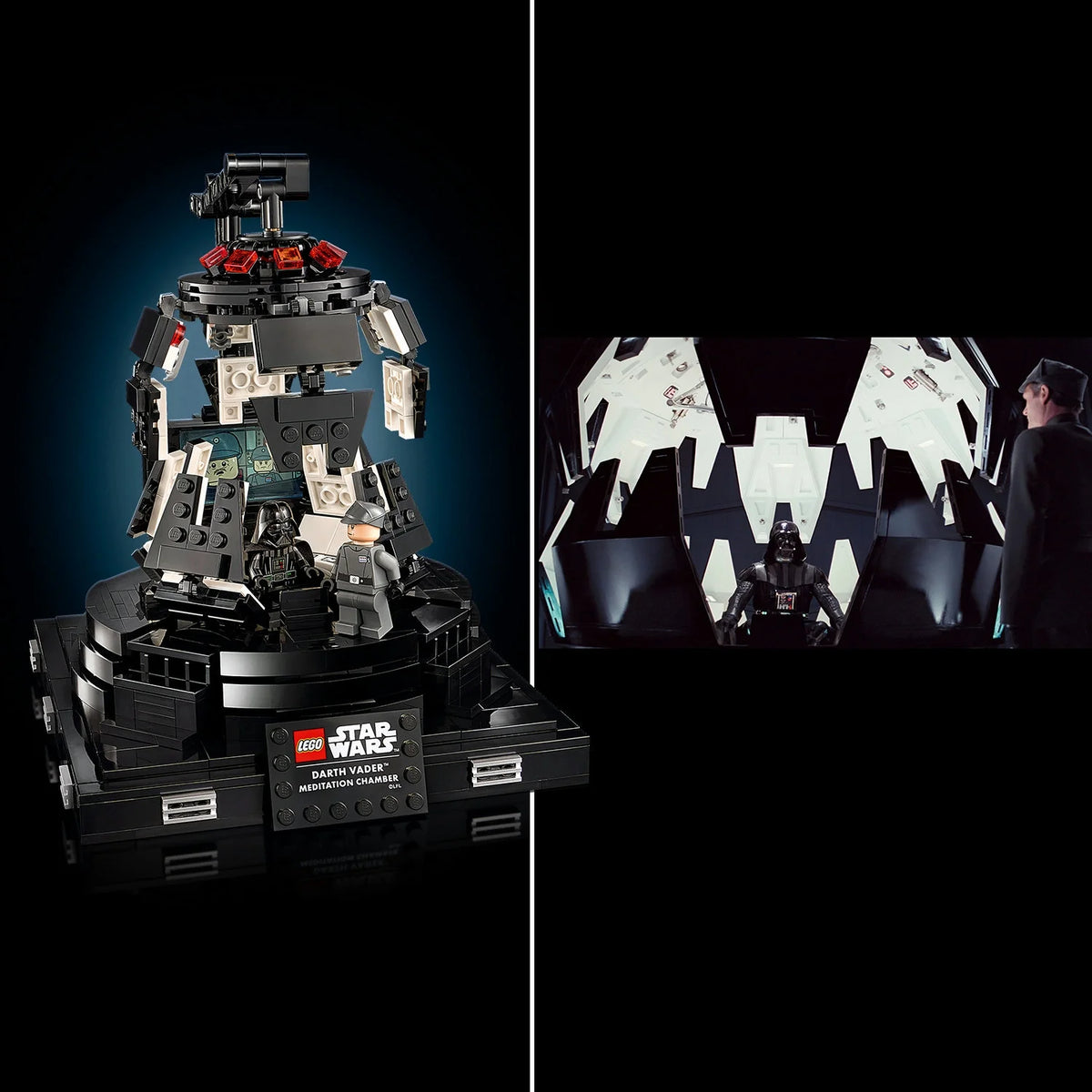 LEGO Star Wars Darth Vader Meditation Chamber Building Toy (663 Pieces) T863
