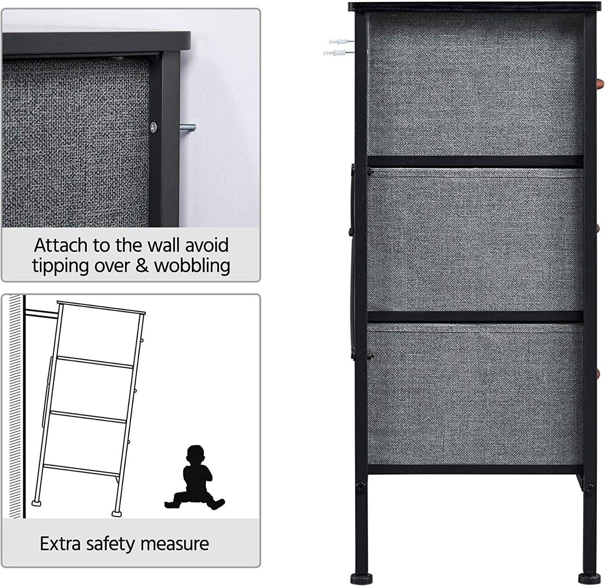 6 Drawer Fabric Storage Organizer F880