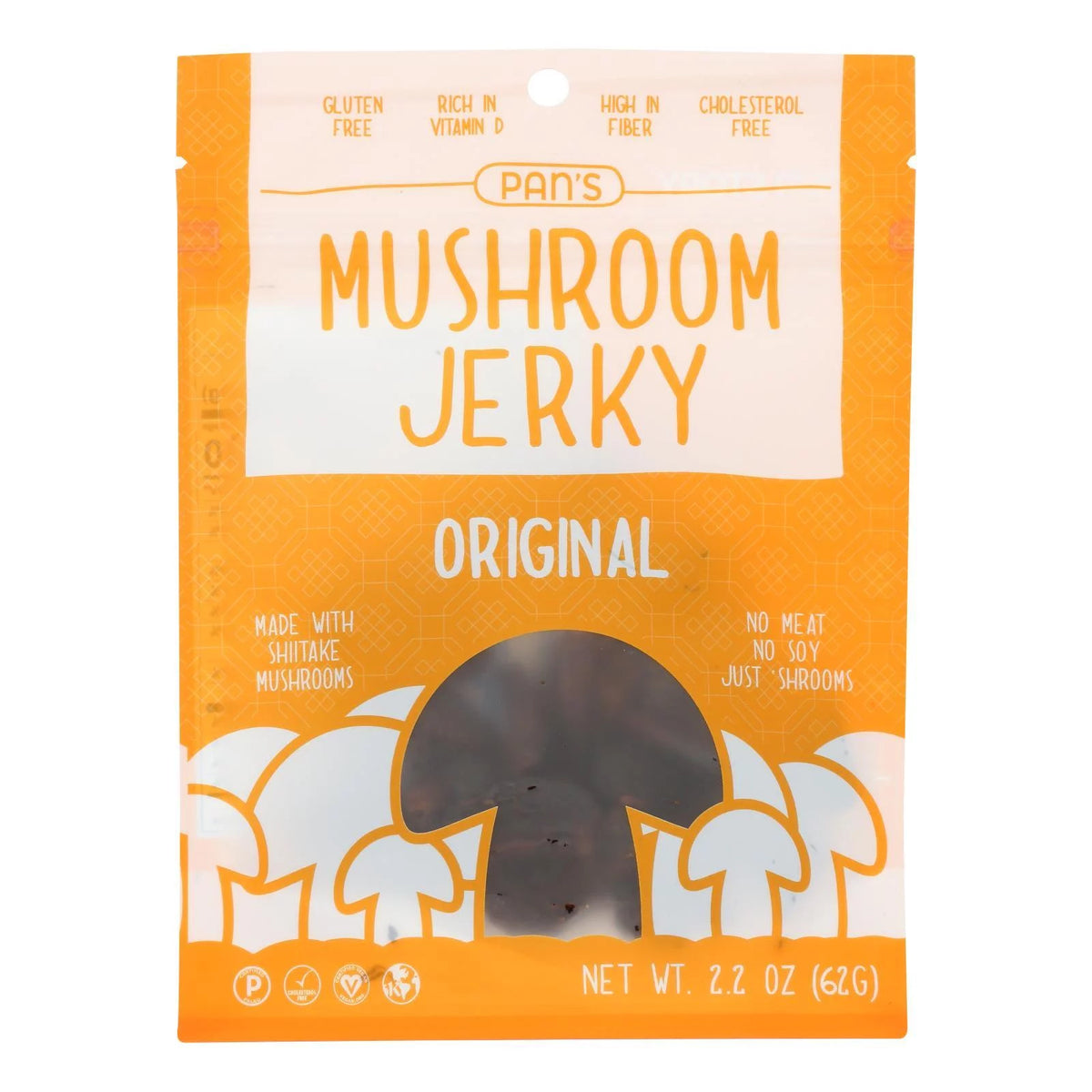 Mushroom Jerky Original Case of 6 2.2 OZ Z43312