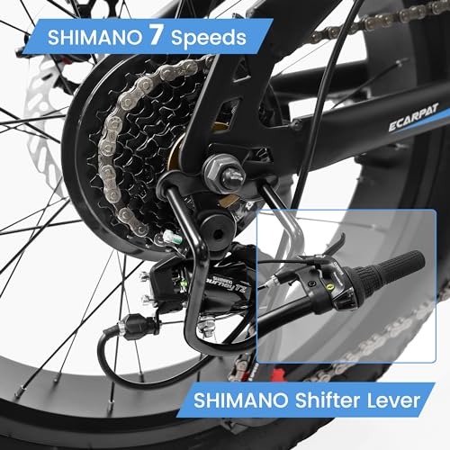 20 inch Kids Mountain Bike, 7-Speed with Mechanical Disc Brakes Front Suspension I5679