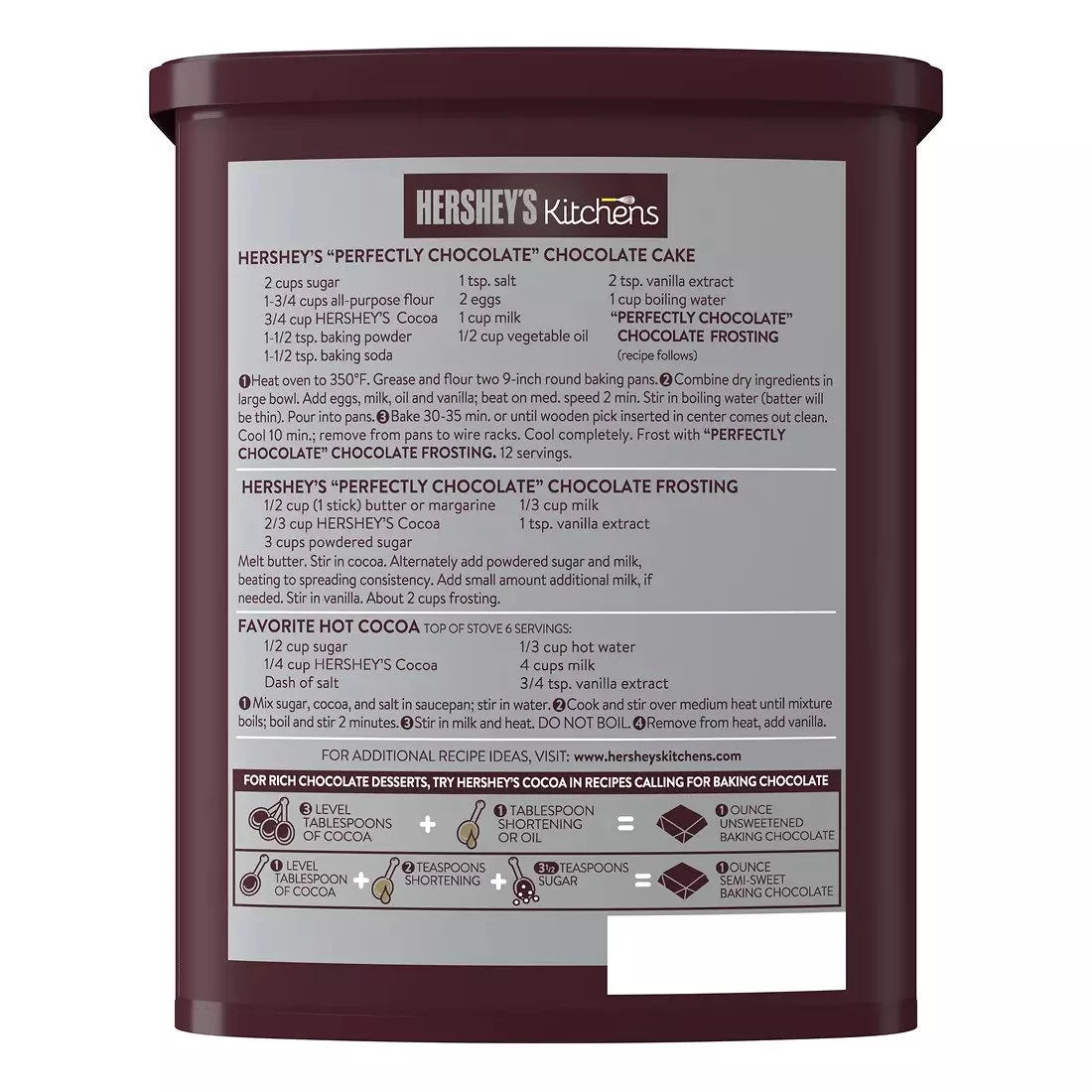Natural Unsweetened Cocoa 23 oz. R144285