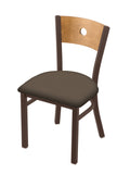 Bronze Finish Medium Back Bar Stool with Sand Seat L50848