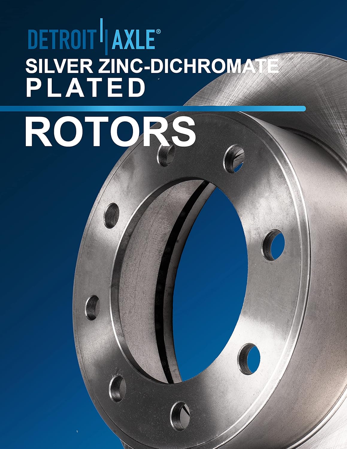 Rear Disc Rotors and Brake Pads 4pc Set R4696