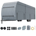 28-30' 4-Layer Non-Woven Fabric RV Cover with Storage Bag and Patches J7275
