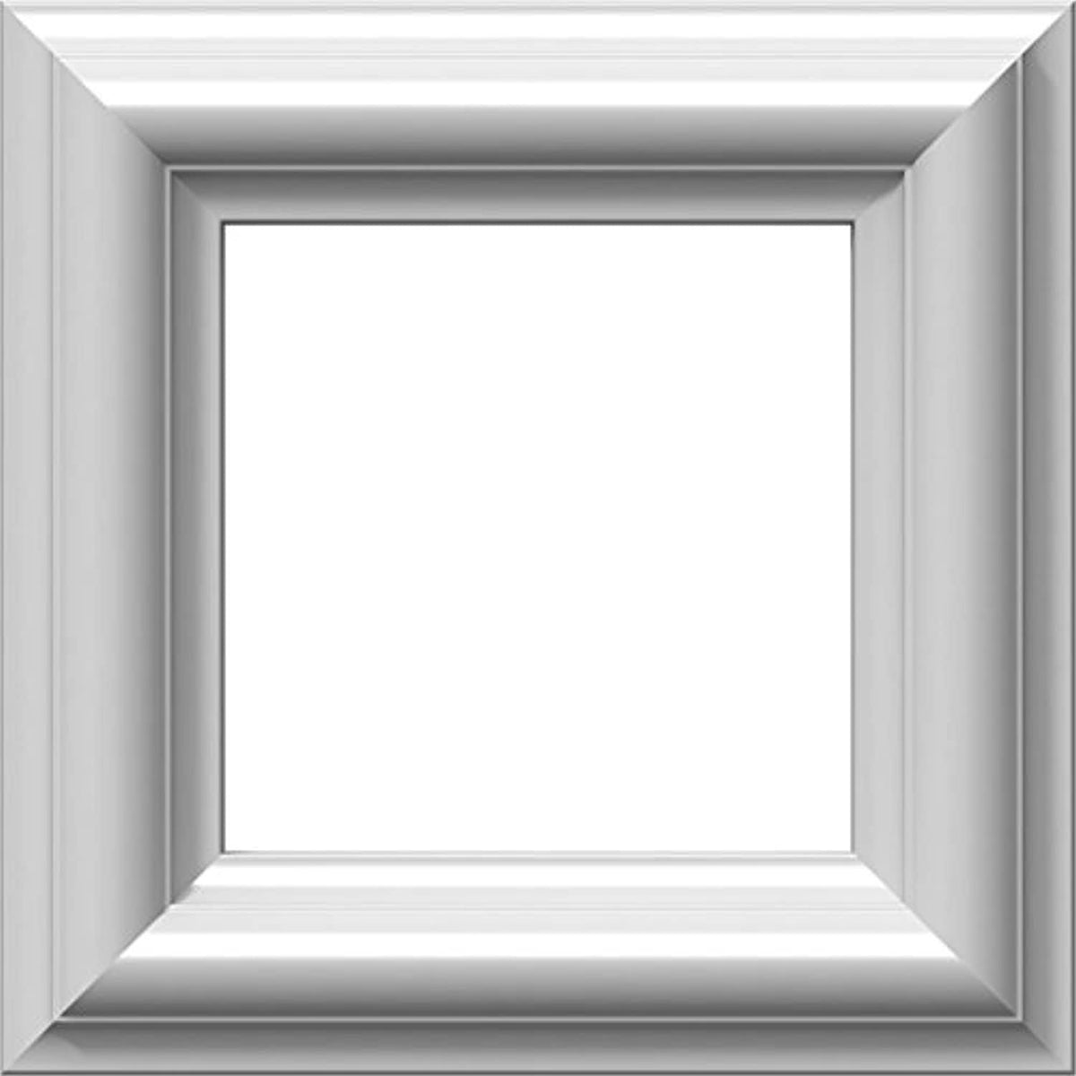 Molded Classic Wainscot Wall Panel, Factory Primed White N385789