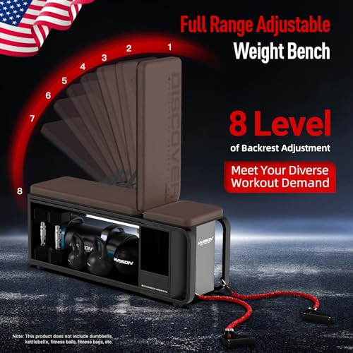Adjustable Weight Bench with Leg Extension and Preacher Pad A69596