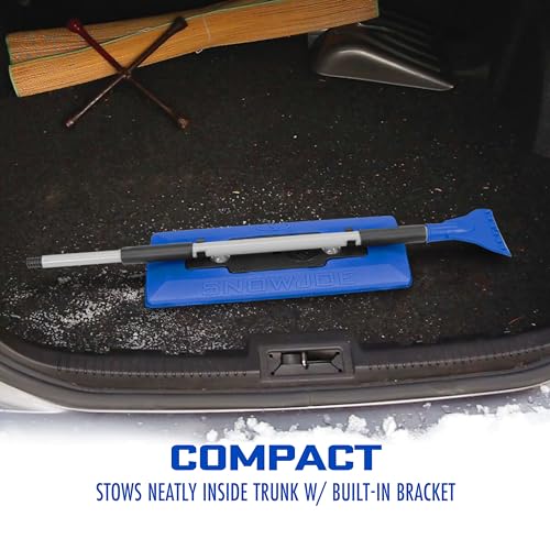 18-Inch Foam Head Snow Broom Ice Scraper V8368