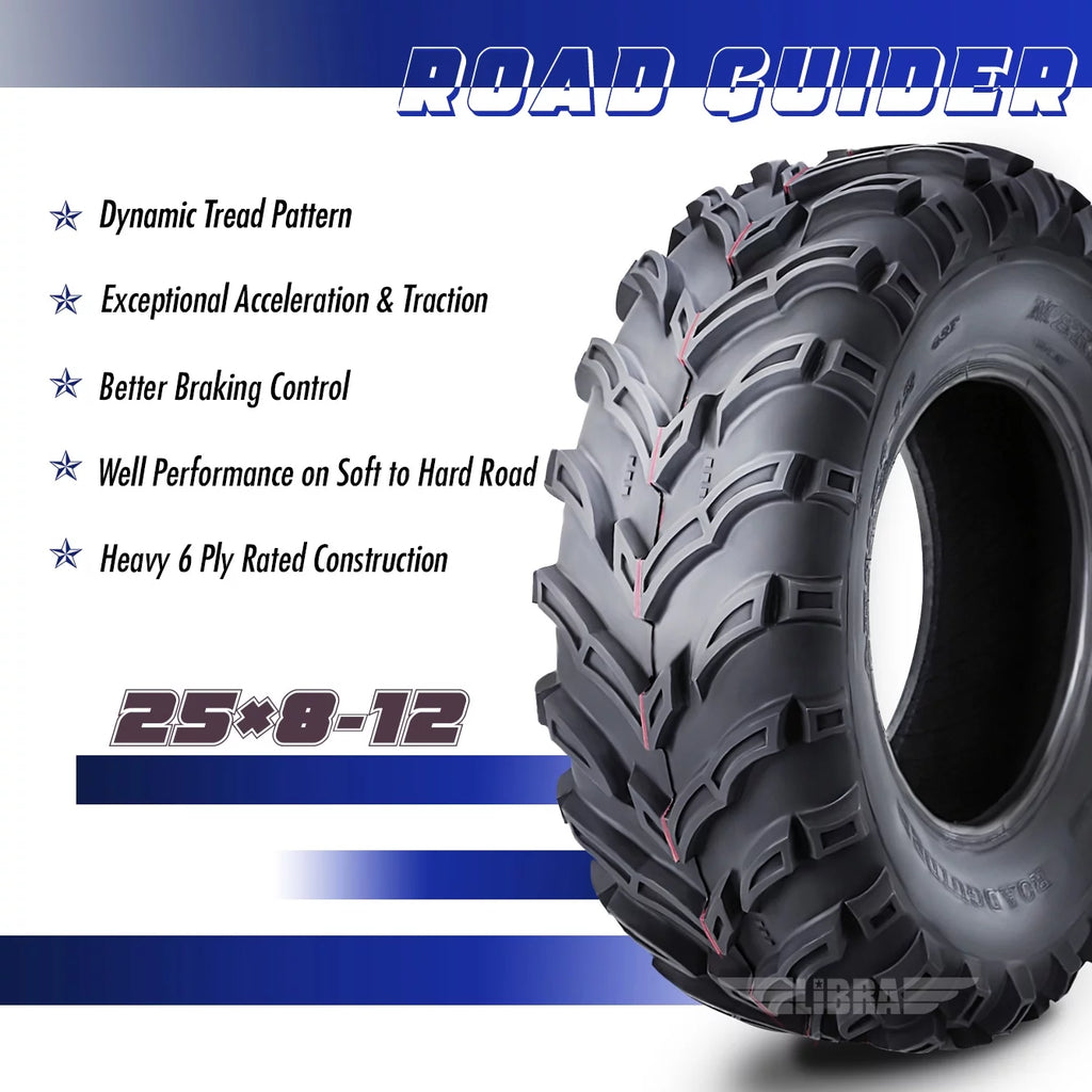 ATV/UTV Tires 25x8-12 Set 2 E2777