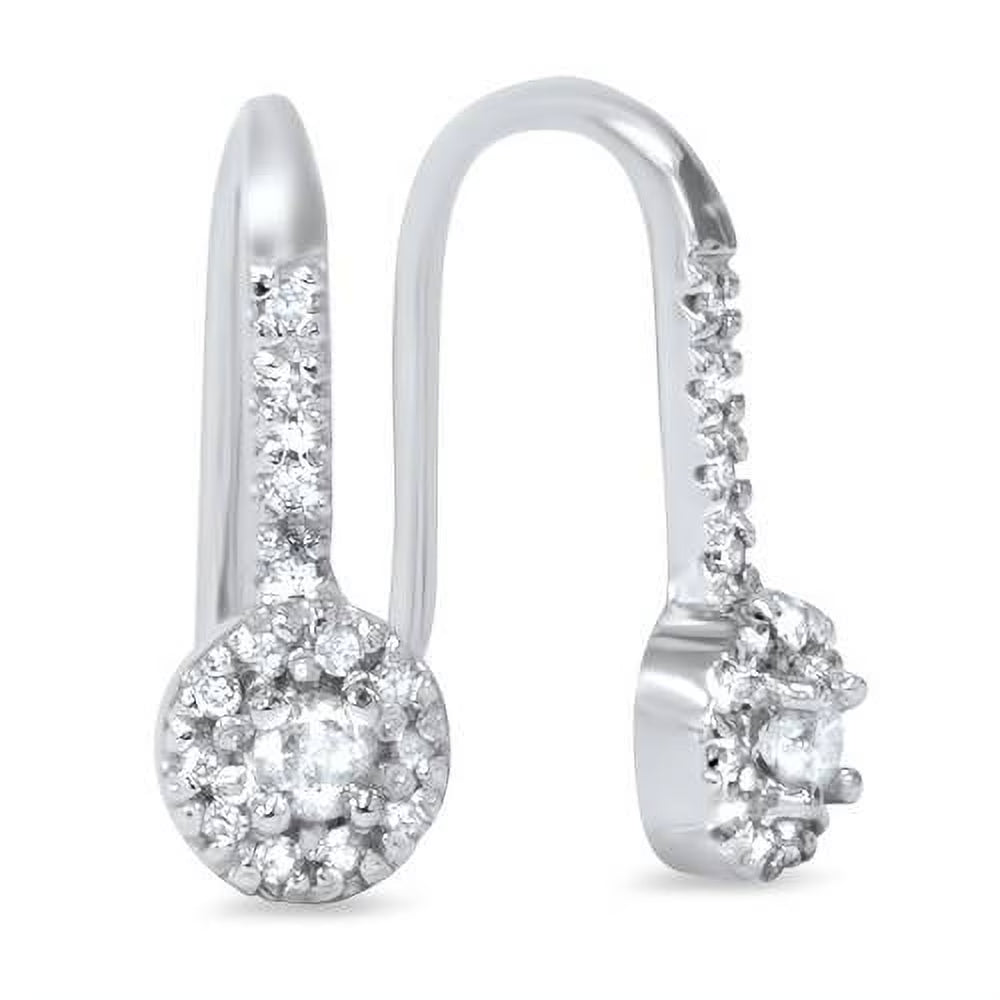 5/8ct Diamond Earrings White Gold H609138