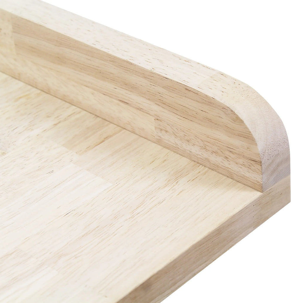 Lacquered Butcher Block Countertop with Edge Rails H351