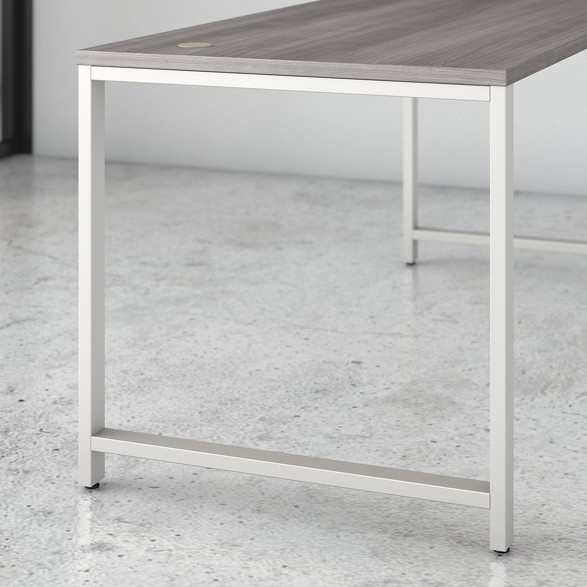 60W x 30D Table Desk with 3 Drawer Mobile File Cabinet L599966
